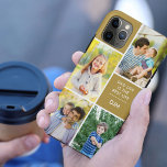 Case-Mate iPhone Case Monogramme 4 Photo Papa Life est la meilleure vie<br><div class="desc">Ajoutez vos initiales et 4 photos à ce coque iphone personnalisé. Le modèle photo est configuré pour que vous puissiez ajouter vos images dans le sens des aiguilles d'une montre en haut à droite. La citation de papa dit "La vie papa est la meilleure vie" suivie des initiales de papa...</div>