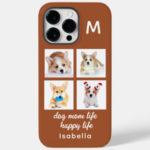 Coque Case-Mate iPhone Monogramme 4 Photos en collage   Vie de maman pour