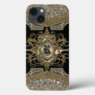 iPhone 13 Coque Monogramme 6/6s baroque de sacristie   de Mirthyse