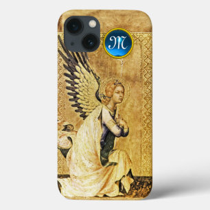 Coque Case-Mate iPhone MONOGRAMME ANGEL DE L'ANNONCE, Parchemin