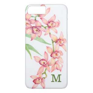 Etui iPhone Case-Mate Monogramme Aquarelle Fleurs roses