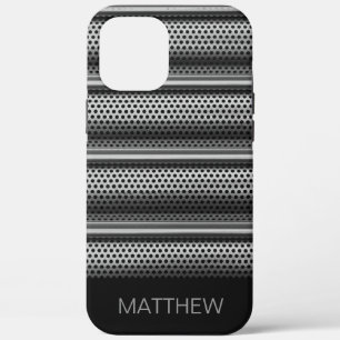 Case-Mate iPhone Case Monogramme Argent Moderne