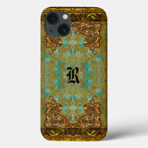 Etui iPhone 13 Monogramme baroque Ghastline