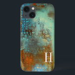 Etui iPhone Case-Mate Monogramme | Bleu deja<br><div class="desc">Décorations pour la maison</div>