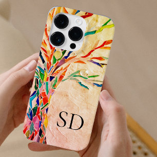 Coque Case-Mate iPhone Monogramme Botanique