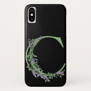 Case-Mate iPhone Case Monogramme C Lavande Eucalyptus