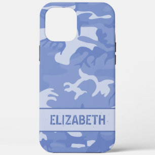 Case-Mate iPhone Case Monogramme Camouflage Bleu