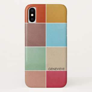 Coque Case-Mate Pour iPhone Monogramme Carré couleur