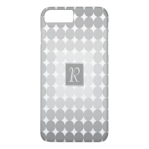Etui iPhone Case-Mate Monogramme Cercles Gris Moderne