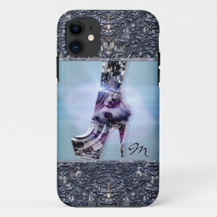 Coque iPhone 11 Monogramme d'amour de chaussure