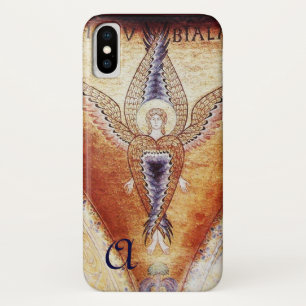 COQUE iPhone X   MONOGRAMME D'ANGE MOSAIC