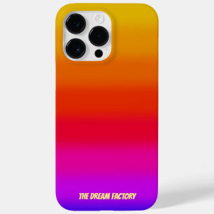 Coque Case-Mate iPhone Monogramme de bande de dégradé