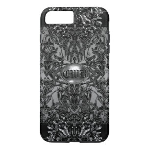 Coque iPhone 7 Plus Monogramme de chevalier Abashamfrey