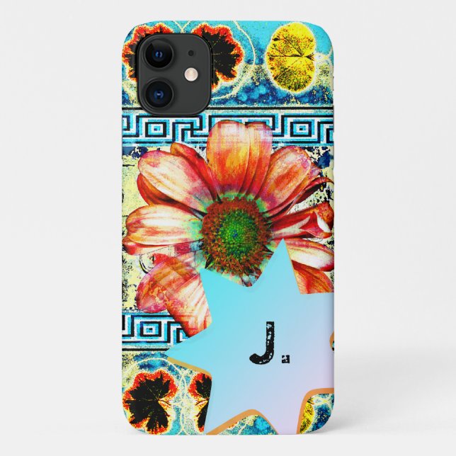 Coques Case-Mate iPhone Monogramme de danse ancienne (Dos)