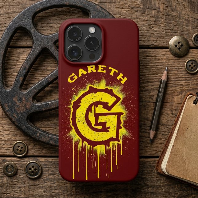 Coques Case-Mate iPhone Monogramme de lettre de graffiti urbain "G" (Créateur téléchargé)