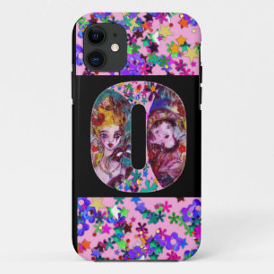 COQUE iPhone 11  MONOGRAMME DE MASQUÉRADE VÉNÉTIENNE VALENTINE O LE