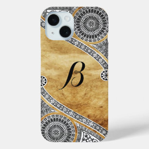Coque Case-Mate iPhone MONogramme de parchemin ARCHITECTURE RENAISSANCE
