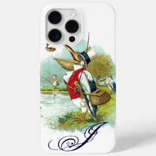 Coque Case-Mate iPhone MONOGRAMME DE PÊCHE M. PELICAN, blanc