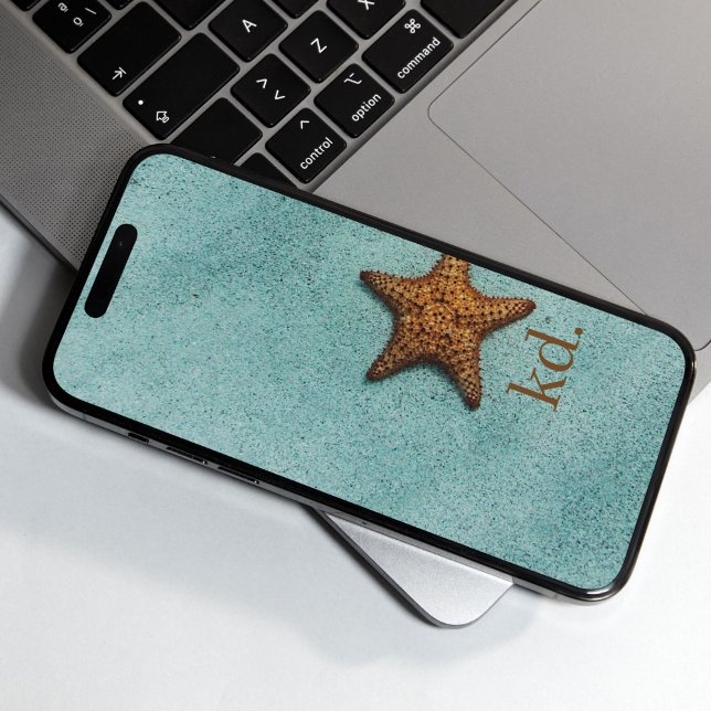 Coques Case-Mate iPhone Monogramme de plage de Starfish (Stylish Starfish Phone case)