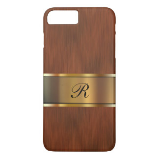 Coque iPhone 8 Plus/7 Plus Monogramme de professionnel d'affaires