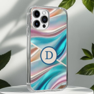 Coque iPhone 16 Pro Max Monogramme de soie de luxe