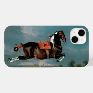 Coque Pour iPhone 14 Plus Monogramme d'élevage du Cheval Piebald "Cehero"