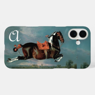 Coques iPhone 16 Plus Monogramme d'élevage du Cheval Piebald "Cehero"