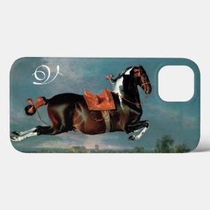 Case-Mate iPhone Case Monogramme d'élevage du Cheval Piebald "Cehero"