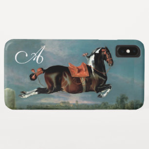 Case-Mate iPhone Case Monogramme d'élevage du Cheval Piebald "Cehero"