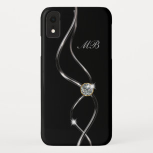 Case-Mate iPhone Case Monogramme des dames de bling brillantes