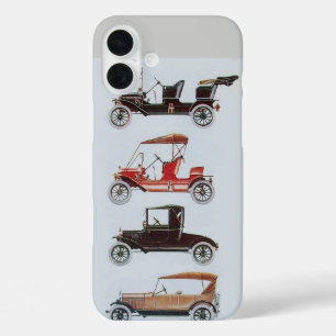 COQUES iPhone 16 PLUS MONOGRAMME DES VOITURES CLASSIQUES AUTOMOBILES