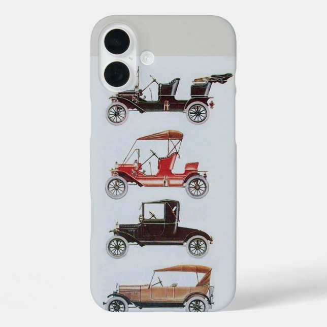 COQUES Case-Mate iPhone MONOGRAMME DES VOITURES CLASSIQUES AUTOMOBILES (Verso)