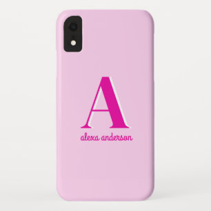 Case-Mate iPhone Case Monogramme Dolly Rétro Rose chaud