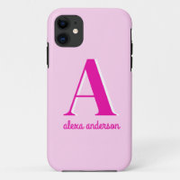 Monogramme Dolly Rétro Rose chaud