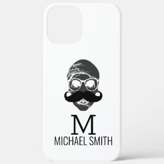 Case-Mate iPhone Case Monogramme drôle de moustache