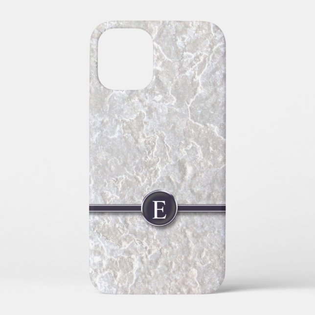 Coques Case-Mate iPhone Monogramme du bouton de machine à écrire avec Arri (Verso)