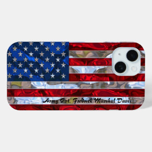 Coque Case-Mate iPhone Monogramme du drapeau américain