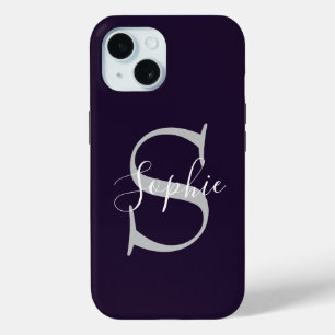 Coque Case-Mate iPhone Monogramme élégant