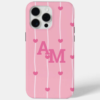 Coque Case-Mate iPhone Monogramme Élégant Personnalisé