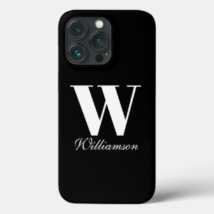 Case-Mate iPhone Case Monogramme élégant personnalisé nom écriture cursi
