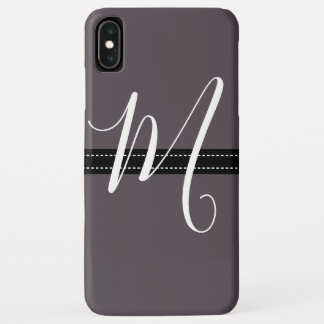 Case-Mate iPhone Case Monogramme Elegant Quartz couleur solide