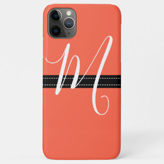 Case-Mate iPhone Case Monogramme Elegant Tomato couleur solide