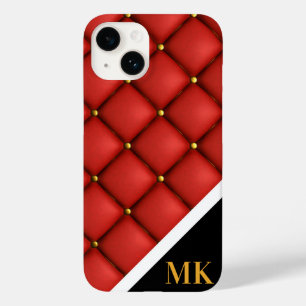 Coque Case-Mate iPhone Monogramme en cuir vintage