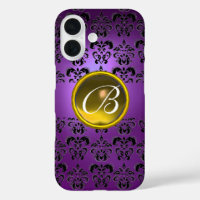 MONOGRAMME EN PIERRE JAUNE BLACK DOMMASK