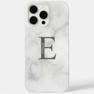 Coque iPhone 16 Pro Max Monogramme et nom personnalisés