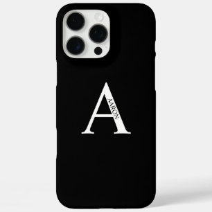 Coque iPhone 16 Pro Max Monogramme et nom personnalisés