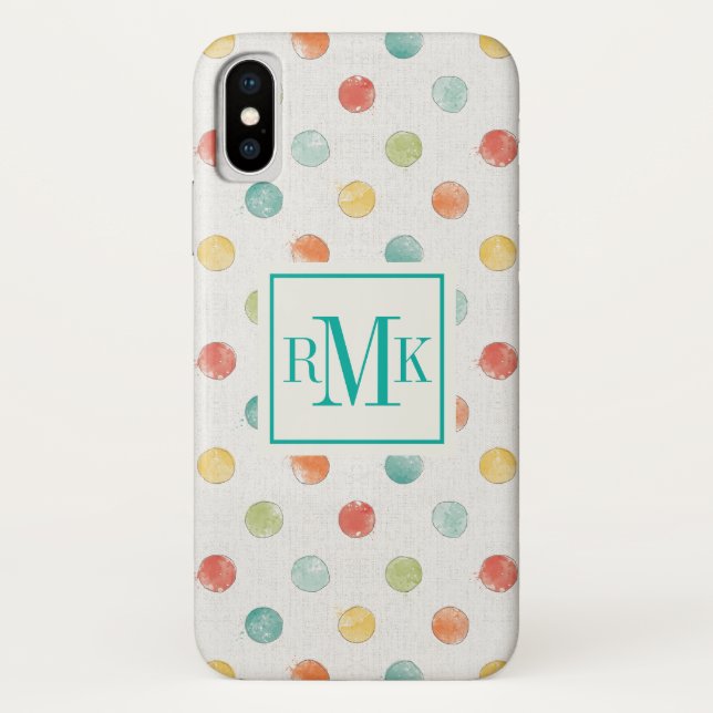Coques Case-Mate iPhone Monogramme| Étape des papillons réfléchis (Dos)