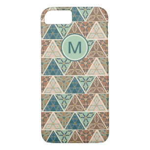 Coque iPhone 8/7 Monogramme  Extérieur Geo Step  Motif géométrique