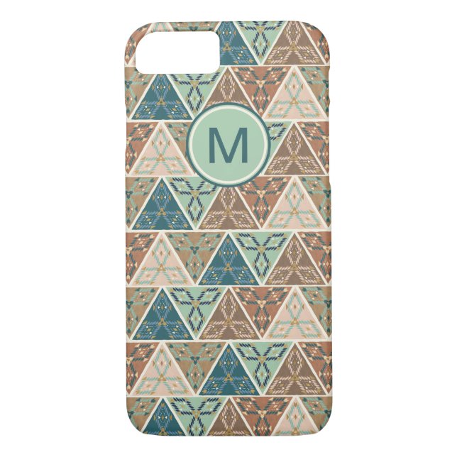 Coques Case-Mate iPhone Monogramme| Extérieur Geo Step| Motif géométrique (Dos)