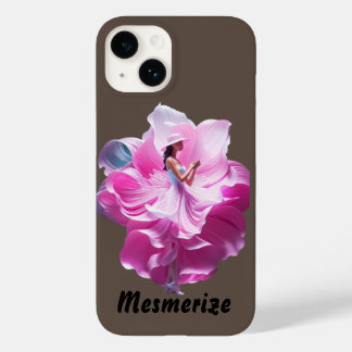Coque Case-Mate iPhone Monogramme Extraordinaire de fille dansante Brown